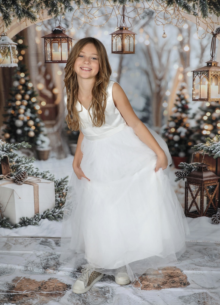 jeune fille Noel FOTO 1 - portrait 1